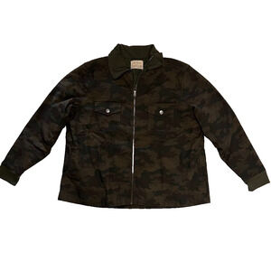 NEW Old Ranch by Aventura Men’s Woodland Camo Jacket XXL – Full Zip and Lined